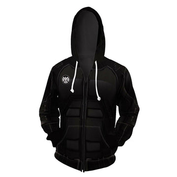 Hombre Araña Spider-Man Far From Home Cosplay Stealth Battle Sudadera Estampada con Cremallera para Adultos Unisex